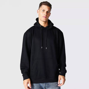 Sudadera con Capucha de Felpa Suave para Hombre, de Alta Calidad, con Logotipo Personalizado, 100% Algodón, Estilo Holgado, Transpirable, con Efecto Desgastado por el Sol, para Otoño - Product Image 1