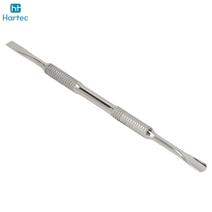 2026 Stainless Steel Customized Made With Textured Grip For Manicure Grooming Dual-Sided Metal Nail Art Maintenance <b>Tool</b> - Product Image 6