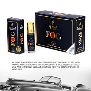 AL NAAS FOG 6ML Attar Unisex en Roll-On | Aceite de Perfume Fresco Sin Alcohol |   Fragancia Larga Duración Limpia y Agradable |   Ittar para Uso Diario - Product Image 1