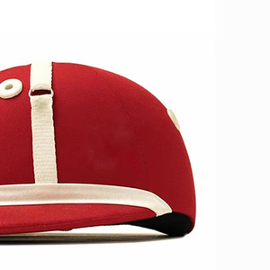 Casco de Polo Profesional para Montar a Caballo, Construcción Ligera de Cuero Duradero, Cierre Elástico, Ajuste Ajustable - Product Image 5