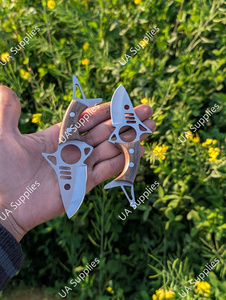 มีดทำมือเหล็ก D2 สแตนเลส ทรงดรอปพอยต์ พร้อมปลอกมีด ตีขึ้นรูปด้วยมือ สำหรับพกพา ตั้งแคมป์ ล่าสัตว์ คมกริบ ใบมีดคงที่ d2 - Product Image 6