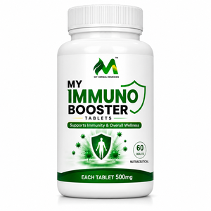 MY HERBALS MY IMMUNO BOOSTER Extracto de Planta 500mg Tableta Fórmula Herbal Antioxidante y de Bienestar Inmunológico Diario Para Hombres y Mujeres - Product Image 1