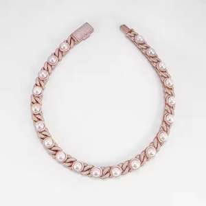 Cadena Cubana de Diamantes Moissanite con Incrustaciones Completas, Joyería de Lujo Personalizada Estilo Hip Hop, el Mejor Regalo de Boda para Hombres - Product Image 1