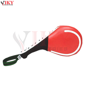 Bâton de frappe incurvé pour Taekwondo, simple ou double face, en cuir PU, bouclier de frappe pour arts martiaux, karaté et entraînement de kickboxing - Product Image 2