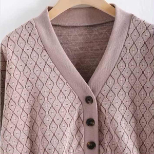 Cardigan long en maille ouvert sur le devant, pull doux et chaud, vêtement confortable, style décontracté, tissu respirant et léger - Product Image 5