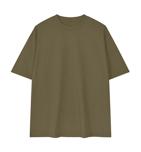 เสื้อยืดโอเวอร์ไซส์ทรงหลวมไหล่ตก ผ้าฝ้าย แขนสั้น ใส่สบาย สไตล์สตรีทแฟชั่น ยูนิเซ็กส์ ขายส่ง เสื้อท็อปส์ฤดูร้อน - Product Image 3