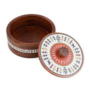 ชามฮอทพอทไม้รักษ์โลกพร้อมฝาไม้ - Product Image 3