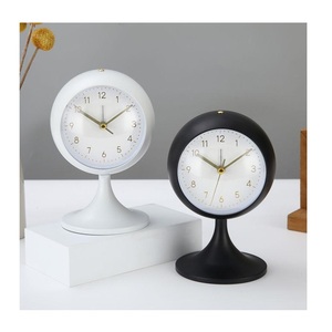 Horloge de bureau élégante, silencieuse, sans tic-tac, décoration d'intérieur, horloge de table - Product Image 2