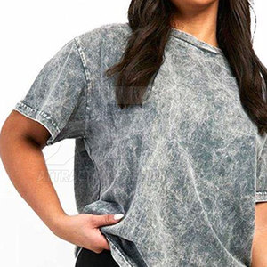 Camiseta de Mujer con Lavado Ácido, Textura Suave, Material Premium, Estilo Relajado y Elegante, Superventas - Product Image 6