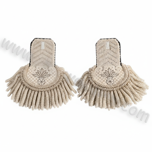 Epaulettes de Flecos de Oro Hechos a Medida, Clásicos para Ceremonias, para Uniformes de Banda y Equipo de Defensa Personal - Product Image 1