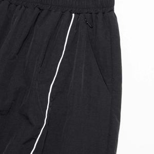 Custom ODM Men's Track Pants Wide Leg Athletic <b>Trousers</b> with Piping <b>Drawstring</b> Casual Streetwear Polyester/Cotton - Product Image 4