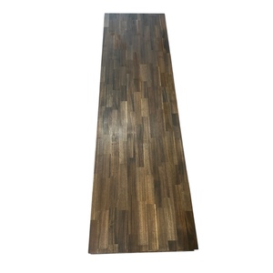 Aceite de cera con acabado de junta de dedo contemporáneo de madera de Acacia de Color Espresso para encimeras de cocina hecho Material laminado duradero - Product Image 3