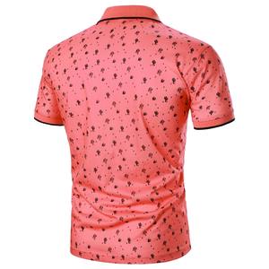 เสื้อโปโลผู้ชายคุณภาพสูงสั่งทำขายส่งจำนวนมาก แบบลำลอง พิมพ์ลาย คอเสื้อตัดกัน ลายทาง สำหรับเล่นเทนนิส กอล์ฟ และกีฬาต่างๆ ปี 2026 - Product Image 2