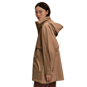 Chaqueta Impermeable para Mujer, con Capucha, Estilo Parka de Longitud Media, Ligera, Cortavientos, para Exteriores, Casual, para Viajes, Primavera y Otoño - Product Image 5