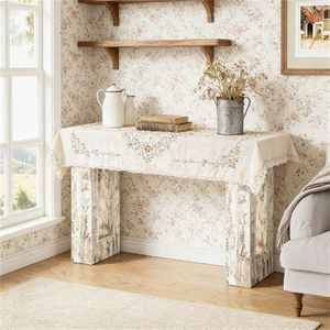 Elegante Tavolo Consolle in Legno Stile Rustico per Ingresso o Arredamento Soggiorno - Product Image 4