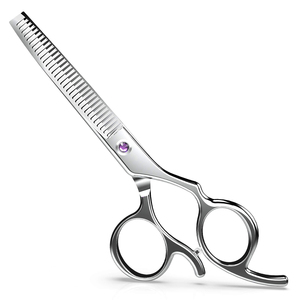 Ciseaux à effiler professionnels de 6,0 pouces à prix raisonnable, en acier inoxydable, pour salon de coiffure, équipement et outils - Product Image 1