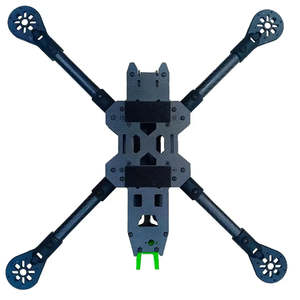 กรอบโดรนแบบพับได้10นิ้ว FPV สำหรับคอปเตอร์สี่ใบพัด - Product Image 1