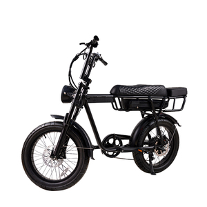 Bicicleta Eléctrica JUNFU EB2 de 7 Velocidades con Frenos de Disco Hidráulicos, Motor Trasero de 250W-500W, Shimano de 7 Velocidades, Neumáticos Anchos, Batería de Litio y Portaequipajes Trasero - Product Image 6