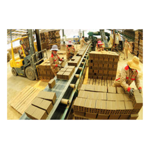 Matériaux de construction extérieurs fabriqués au Vietnam, isolation thermique, TUILDONAI, style classique, carreaux de sol en forme de U de 75 mm d'épaisseur, rouge/rose - Product Image 5