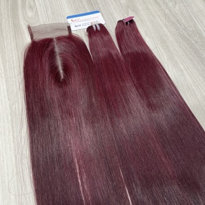 Extensiones de Cabello Liso Extremo Super Bone Straight, Cabello Liso Extremo Doble Trama, Listo para Enviar - Product Image 6