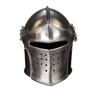 Casco Medieval Vanguard de Primera Calidad, Armadura Histórica para la Cabeza de Guerrero, Diseñado para Festivales, Representaciones Teatrales y Eventos de Exhibición - Product Image 2