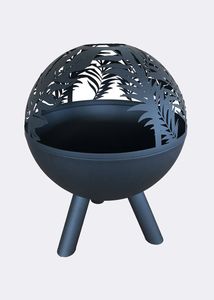 Braseros Modernos de Metal con Acabado Artesanal de la India, Brasero de Gas Natural Portátil para Calefacción de Jardín al Aire Libre, Decoración de Terraza - Product Image 2