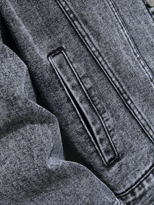 Unisex High Performance Denim <b>Jacket</b> <b>Smart</b> Design Reliable Texture Casual Style for Wholesale Apparel Sourcing - Product Image 6