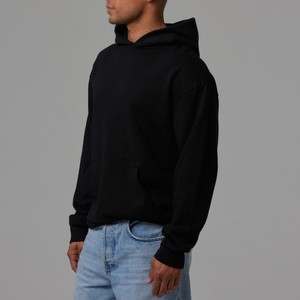 Sudadera con Capucha Oversize de Moda con Logotipo Bordado y Bolsillo, 350 GSM, Felpa de Algodón, Proveedor OEM, Fabricante de Moda - Product Image 4