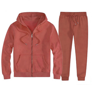 Chándal con cremallera para hombre, informal, ligero, ecológico, de alta calidad, 100% algodón, último diseño, hecho a medida. - Product Image 1