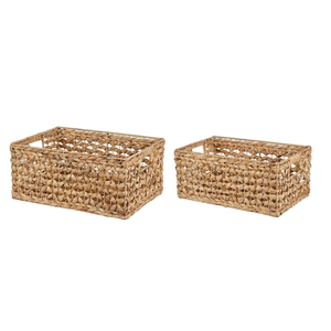 Plateau en jonc de mer écologique pour cadeaux de mariage durables et fournitures de planification de fêtes - Product Image 1