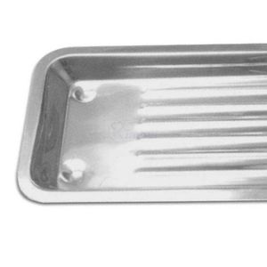 Plateau de Stérilisation Durable en Métal pour Instruments Dentaires, Plateau Médical en Acier Inoxydable Poli pour Outils Chirurgicaux - Product Image 5