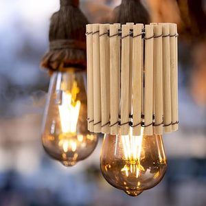Pantalla de Lámpara de Bambú al por Mayor, Cubierta de Lámpara Colgante de Ratán Tejida a Mano, Diseño Boho Vintage para Decoración del Hogar, Hecho por KingCraftViet - Product Image 4