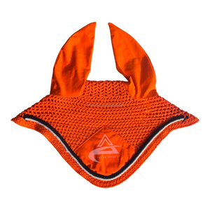 Horse wear Horse care Product Horse Ear <b>Bonnet</b> with Rope Closure Washable Custom Embroidery Logo Horse Fly <b>Bonnets</b> - Product Image 3