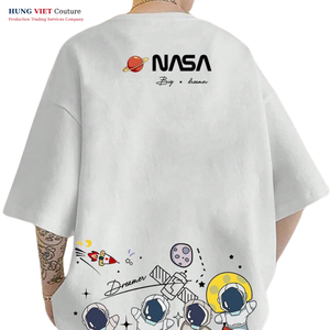 Personnalisé de haute qualité recadrée longueur unisexe T-shirt tissu en gros poids lourd DGT T-shirts chemise pour hommes été 2025 - Product Image 2