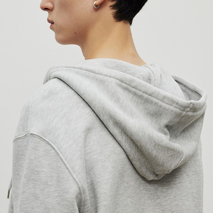 Hoodies pour hommes en polyester et coton, style streetwear oversize, coupe ample, impression personnalisée, hoodies épais pour homme. - Product Image 3