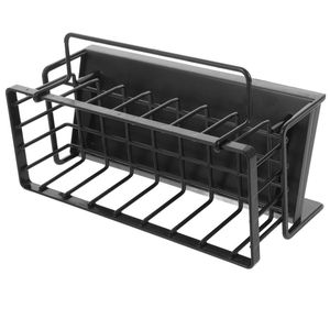 Organizador multifuncional de hierro para fregadero de cocina, para almacenamiento de herramientas de limpieza, dispensador de jabón y cepillos - Product Image 3