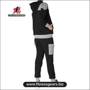 เสื้อฮู้ดผู้ชาย JUST FITNESS GEARS ทรงปกติ ผ้าโพลีเอสเตอร์/คอตตอน ระบายอากาศได้ดี เป็นมิตรกับสิ่งแวดล้อม น้ำหนักเบา เหมาะสำหรับออกกำลังกายที่ยิม - Product Image 4