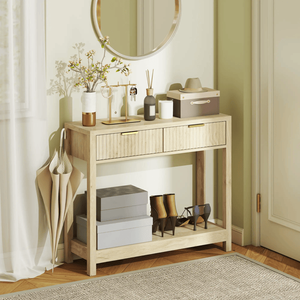 Consolle in Pino e Teak per Arredamento Casa - Soggiorno, Ingresso, Magazzino, Appartamento, Hotel - Product Image 3