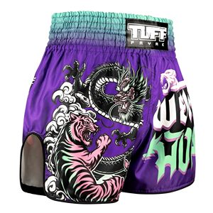 Wholesale Custom Unisex Boxing <b>Shorts</b> Sublimation Taekwondo Martial Arts Satin Side Split Lightweight OEM Factory OEM Wholesale - Product Image 4