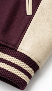 Tela de Felpa Universitaria Sostenible con Letras de Chenilla, Ropa al por Mayor, Estilo Urbano Americano - Product Image 4