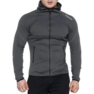 เสื้อแจ็คเก็ตฮู้ดซิปเต็มตัวแบบตัดต่อสีสำหรับผู้ชาย OEM/ODM |   ผ้าฟลีซ |   หลายสี |   ขายส่งจำนวนมาก - Product Image 3