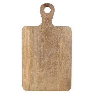 Tabla de cortar reversible de madera con ranura para jugos para preparación de alimentos en la cocina, carne, verduras y frutas - Product Image 5