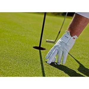 Premium Black Cabretta Leather Men's Sports Stable Grip High Performance Golf Gloves Adult <b>Maximize</b> Wear Blank Logo - Product Image 3