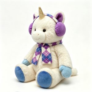 Peluche de créature fantastique personnalisée, licorne en peluche à collectionner, cadeau de Noël, cadeau d'hiver pour enfants, poupée compagnon de nuit - Product Image 5