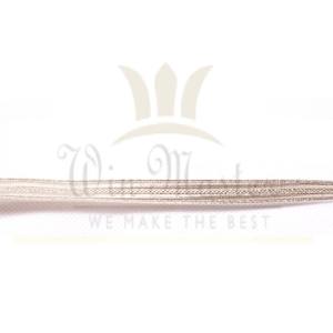 Cordones de Encaje Plateados, Cintas de Encaje con Hilos Metálicos para Uniformes Ceremoniales - Product Image 4