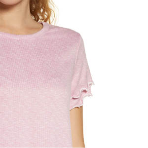 Crew Neck And OEM Service Design High Quality Designing Ladies Cool Summer <b>Twin</b> <b>Set</b> Lightweight Fashion <b>Set</b> Solid Color Design - Product Image 6