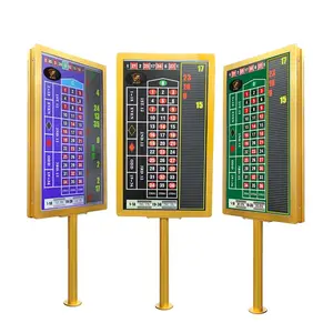 27 Inch Custom Double-sided Host Casino Provides Double-sided Gambling Roulette Display Screen