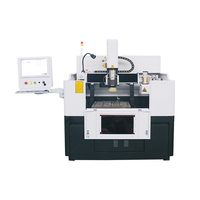 Mini routeur CNC 3 axes 6060 6090 avec cadre en fonte Syntec, demi-couverture en aluminium, moteur à roulement, haute précision pour le bois/métal