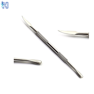 Empujador de Cutículas Profesional de Doble Punta, de Acero Inoxidable, Herramienta de Belleza, Calidad de Exportación, Proveedor Mayorista - Product Image 1