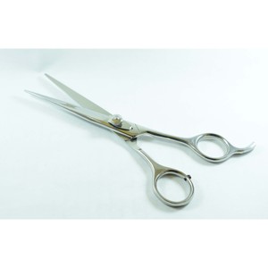 Ciseaux de coiffure professionnels en acier inoxydable japonais doré avec logo personnalisé pour salon de coiffure, vente en gros - Product Image 4